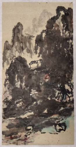 李智泉 浙江山水 材宝：水墨纸本